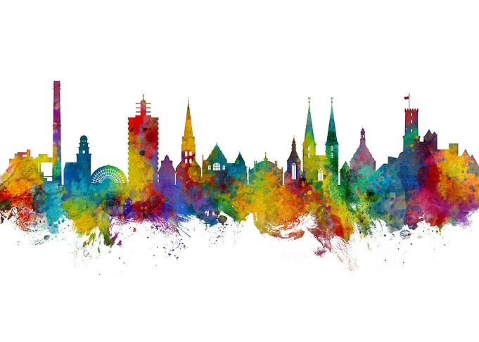 Bielefeld Skyline