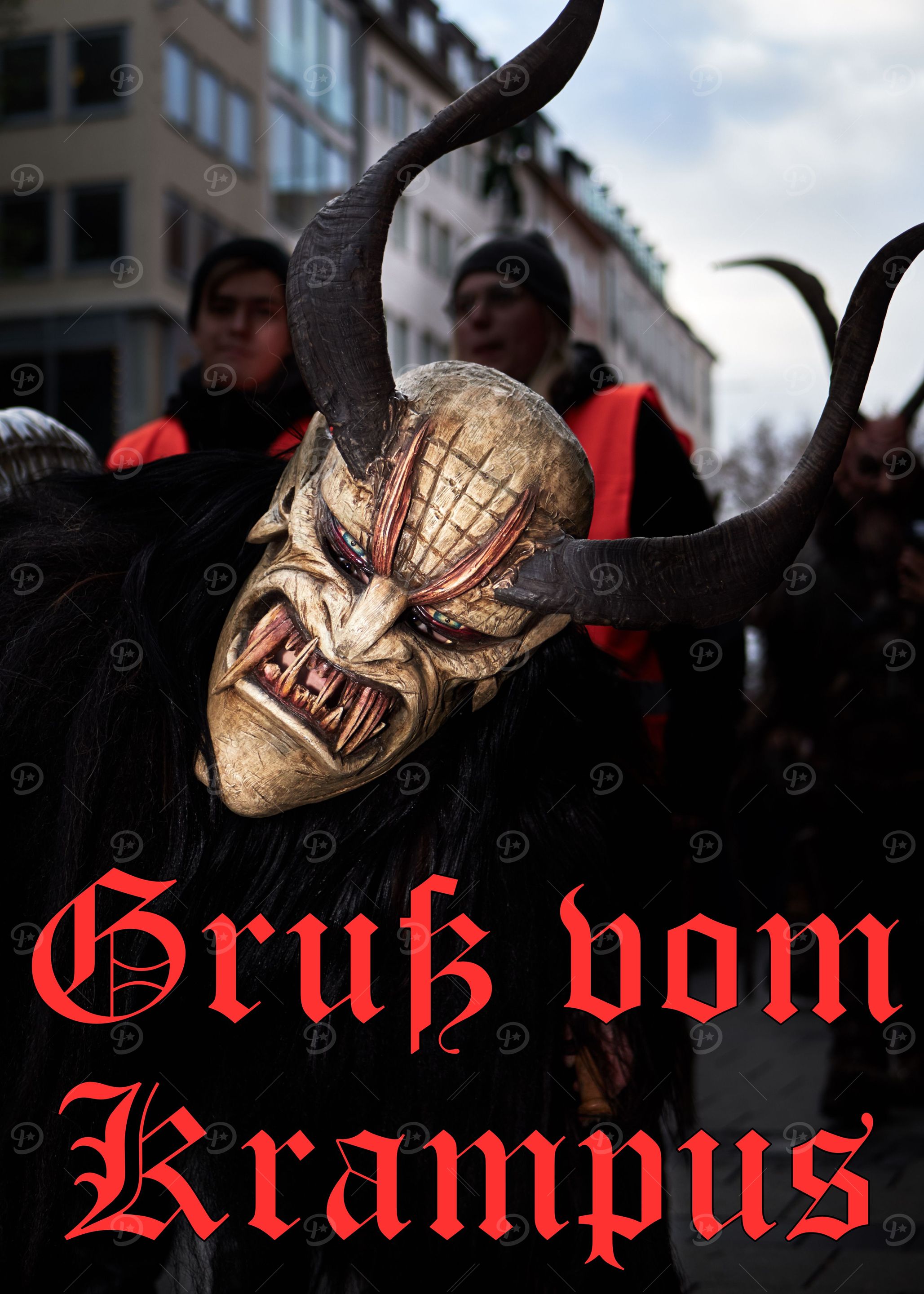 Krampus with Scars