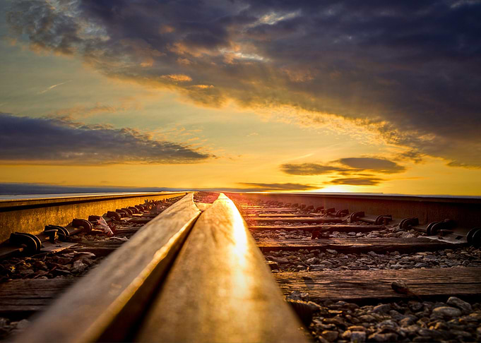 Railroad Sunrise