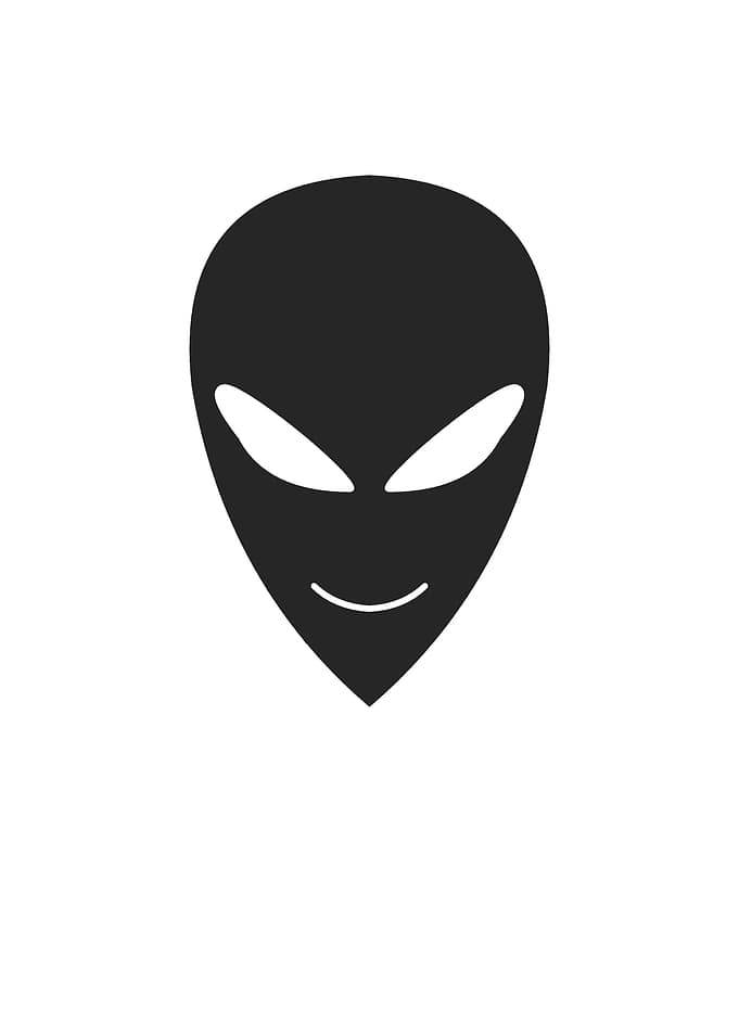 minimalist alien