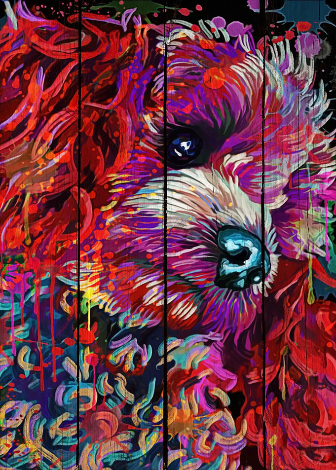Poodle Art