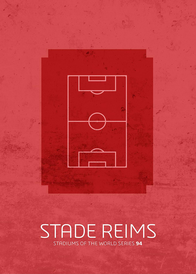 Stade Reims Stadium Art