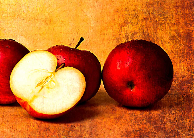 Red Apples Panorama Right