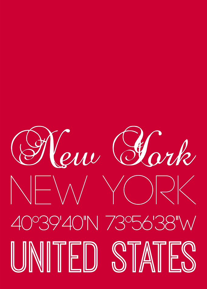 New York On Red