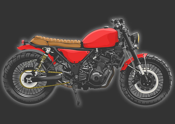 srambler motorcyle