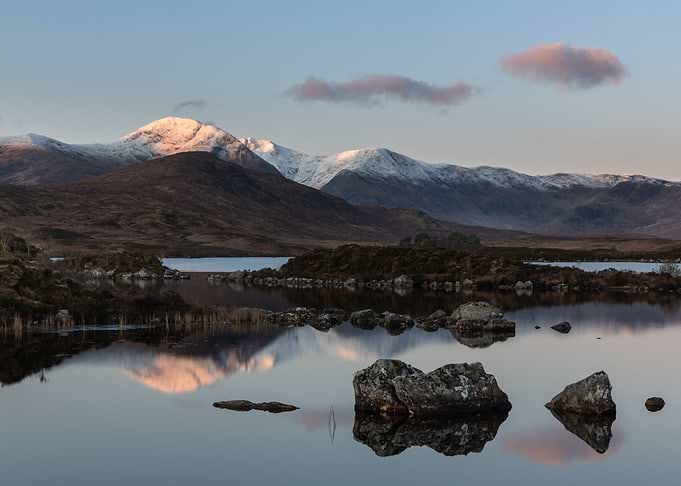 Dawn over Rannoch Moor