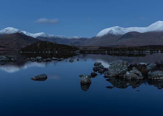 Dawn over Rannoch Moor
