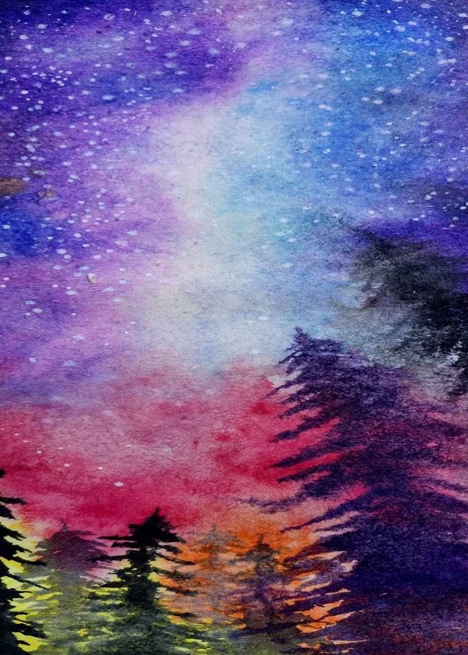 Under the Galaxy Forest