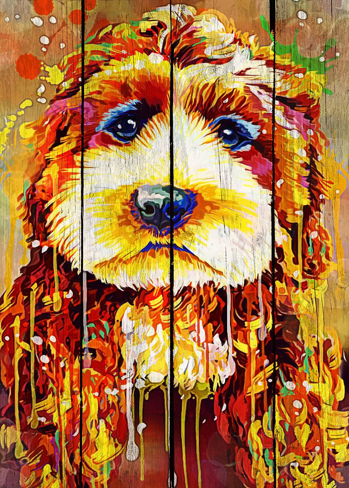 Poodle Art