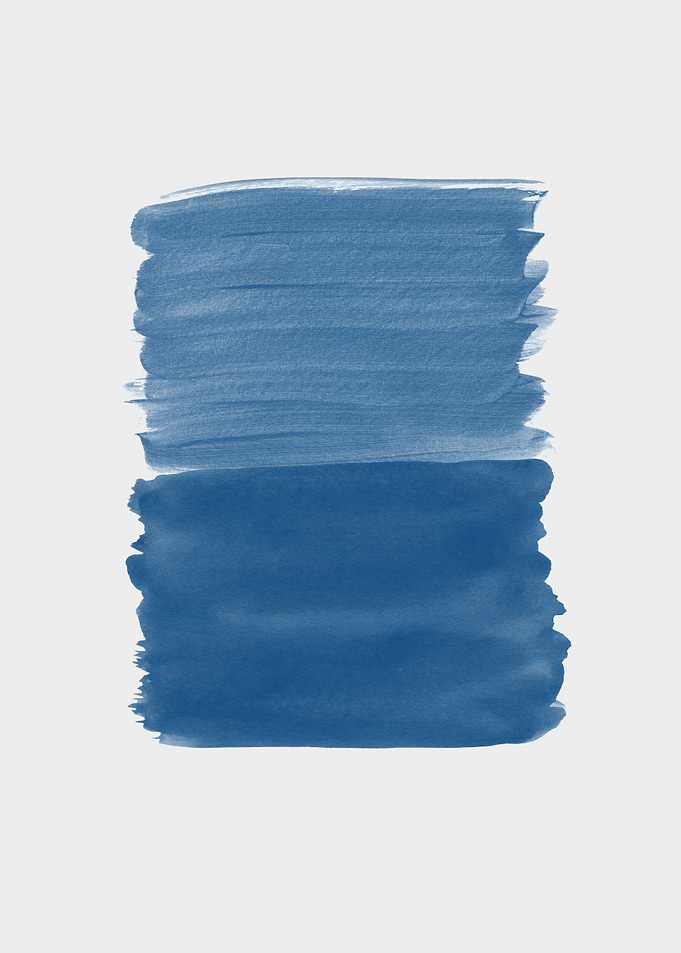 Blue Abstract Minimalism 1