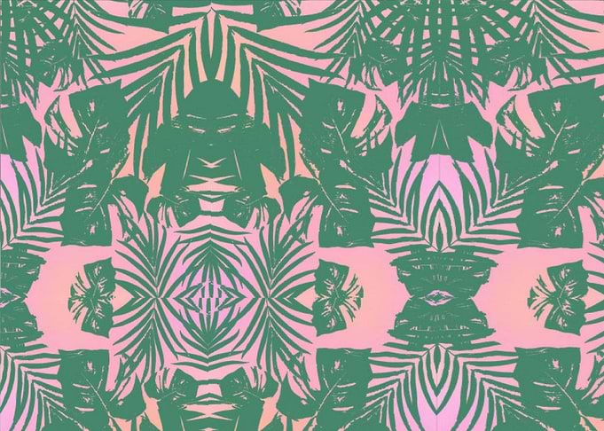 A jungle of leaves
