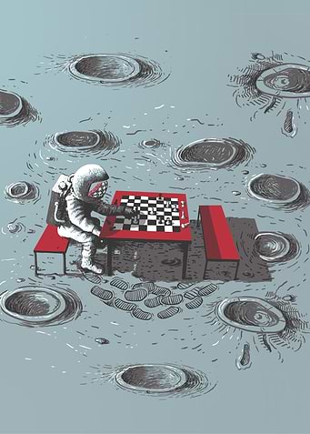 Chesstronaut