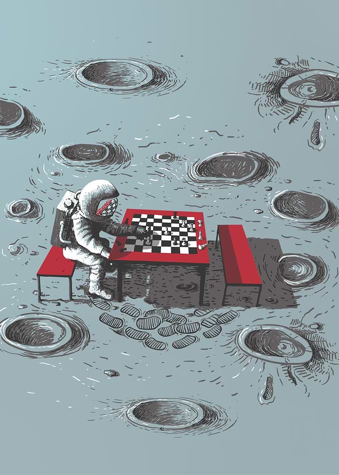 Chesstronaut
