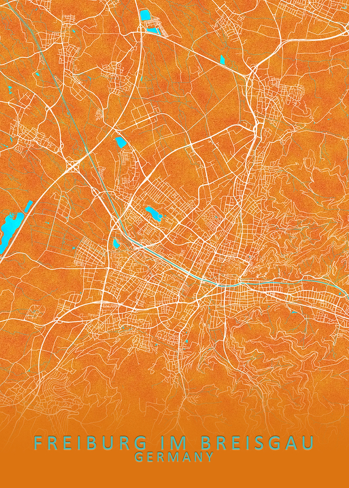 Freiburg im Breisgau Map