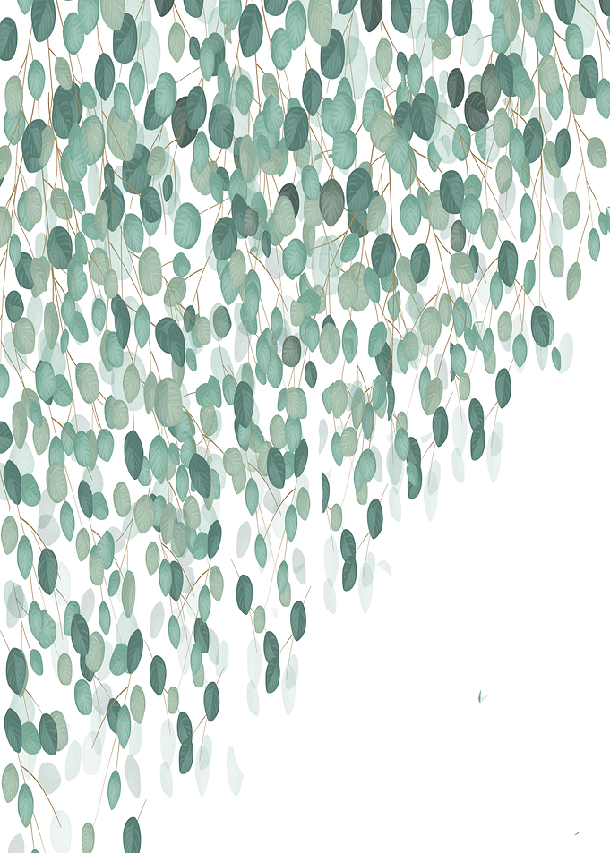 watercolor plant lite left