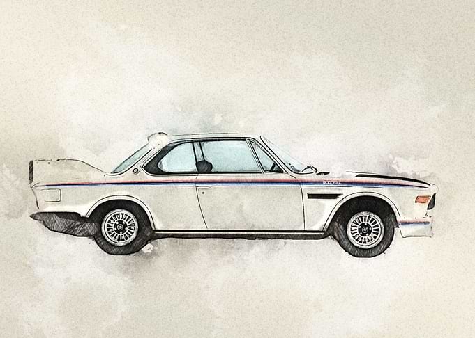RETRO RACING CAR