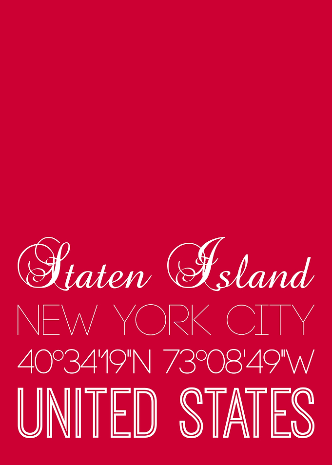 Staten Island On Red