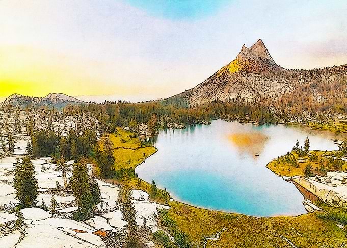 Cathedral Peak California