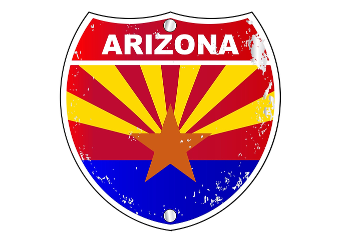 Arizona Interstate Sign