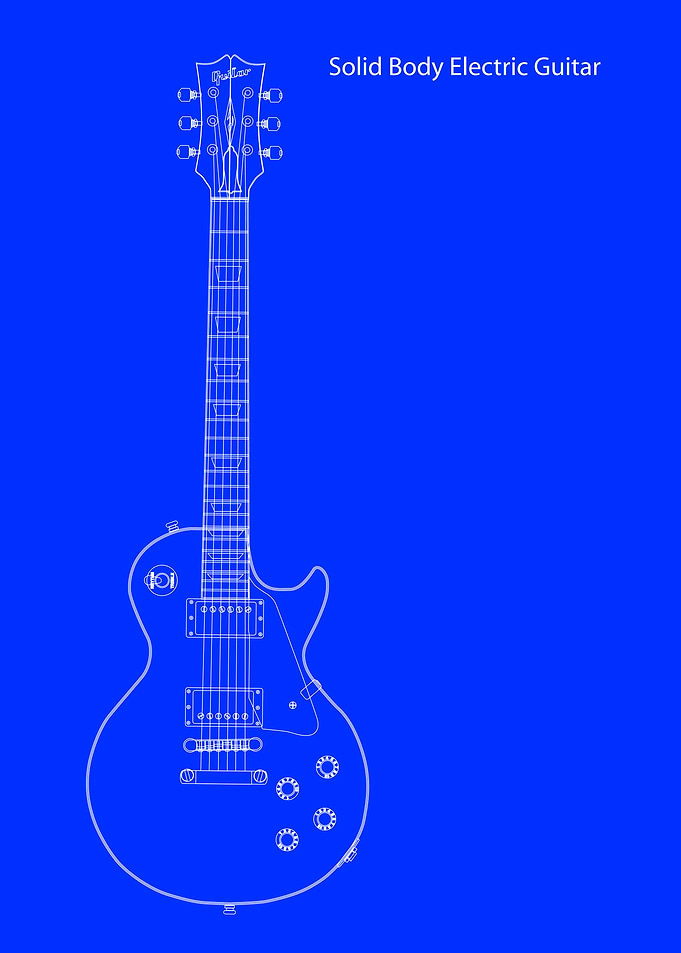 Electric Guitar Blueprint