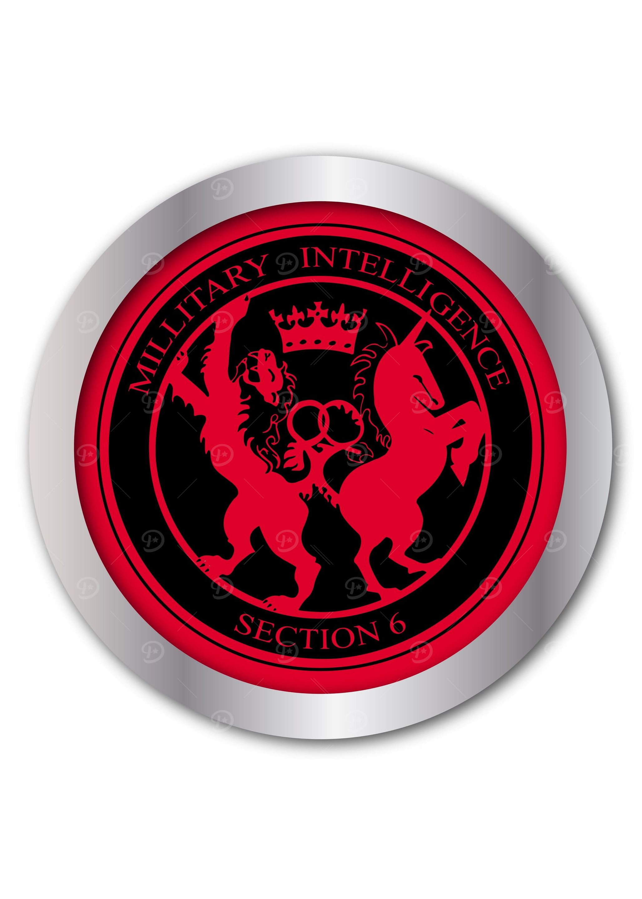 Mi6 Badge Button