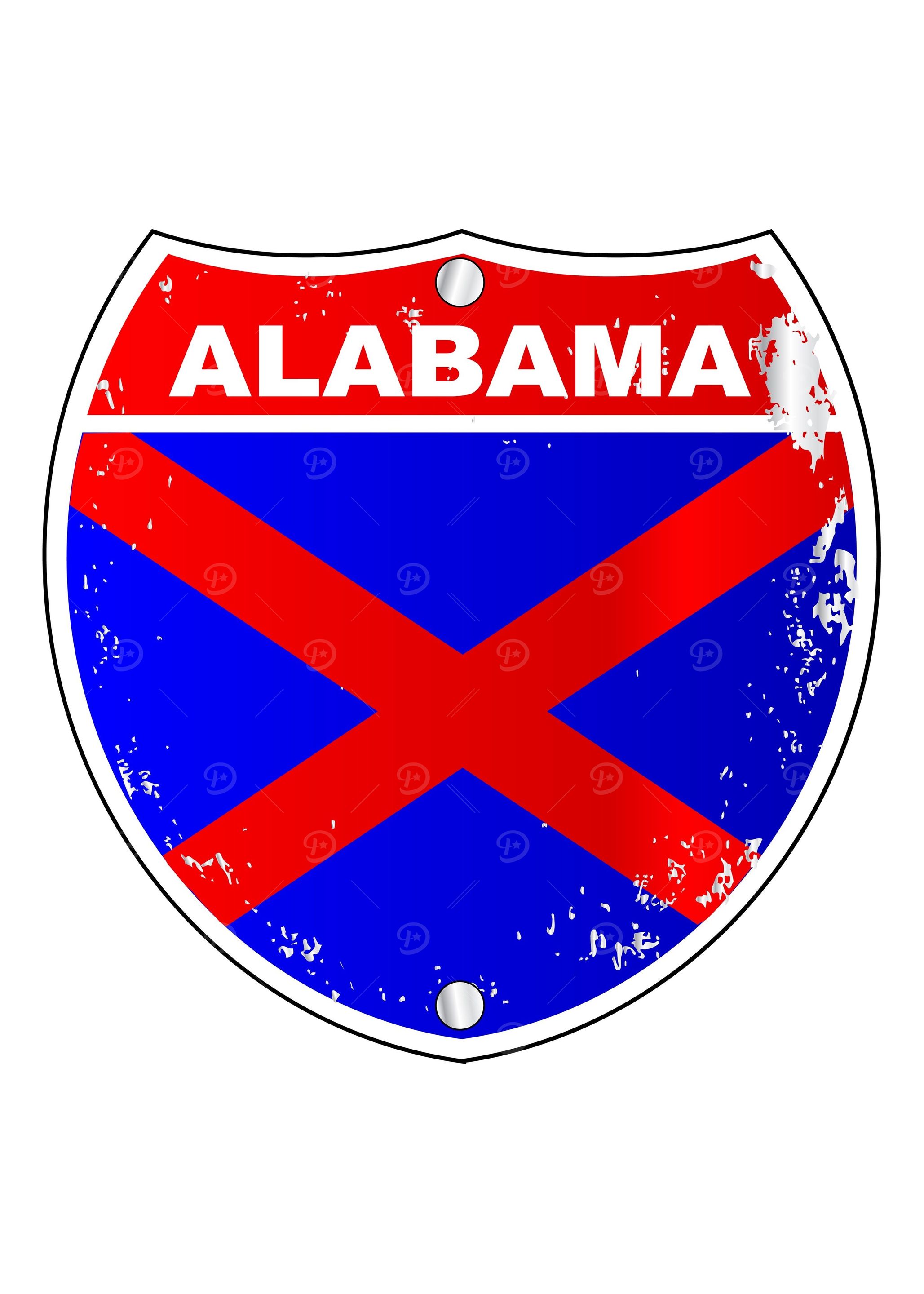 Alabama Interstate Sign