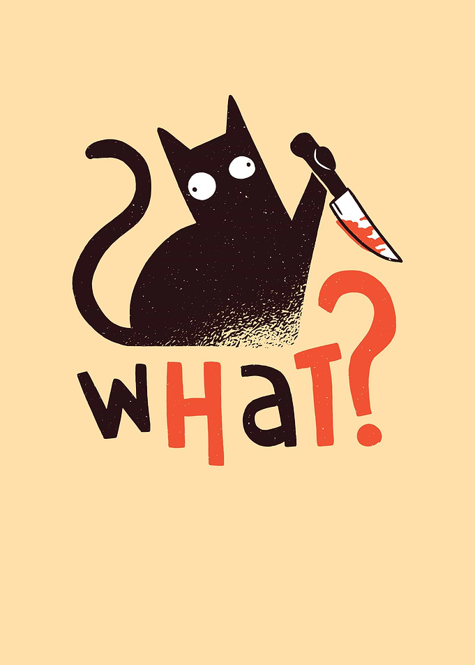 FUNNY CAT POSTER