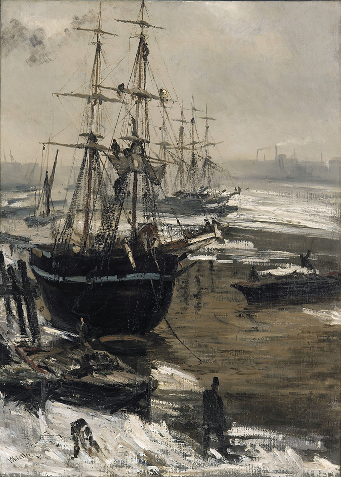 The Thames in Ice 1860