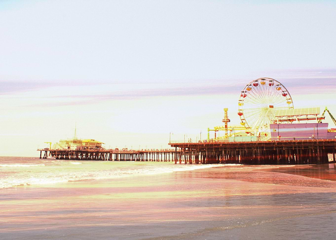 Santa Monica Pier Sunrise