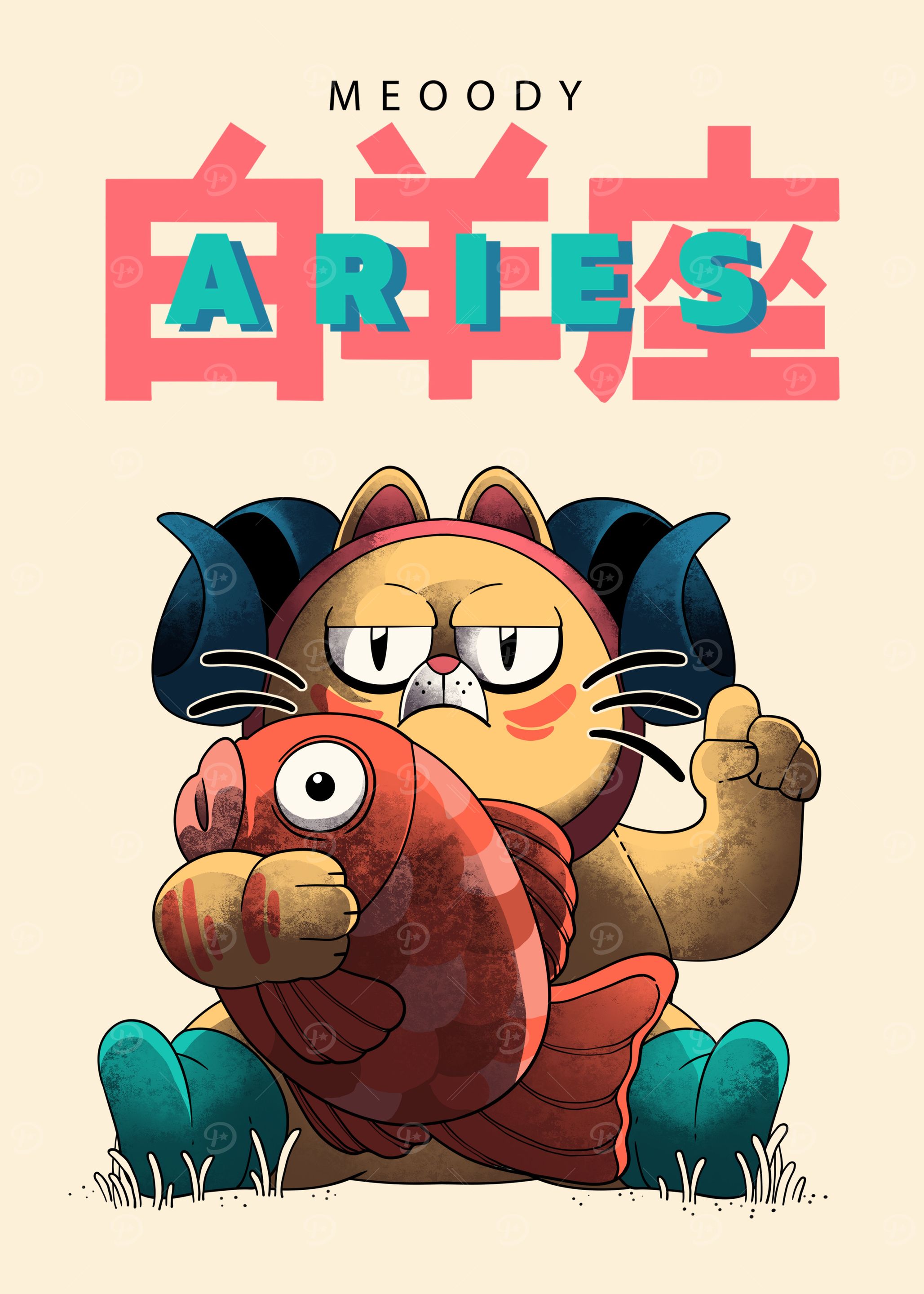 MEOODY ARIES MANEKI NEKO