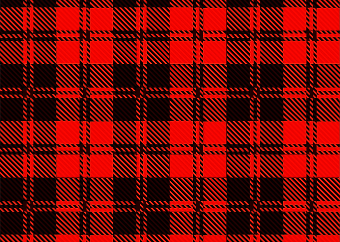 Tartan Wool Material