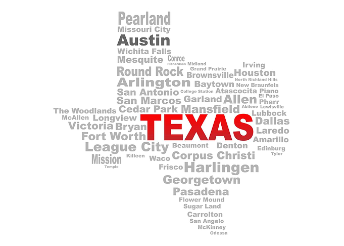 Texas State Word Cloud