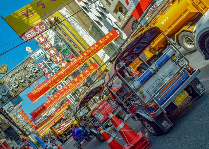 Tuk Tuk Ride in Bangkok