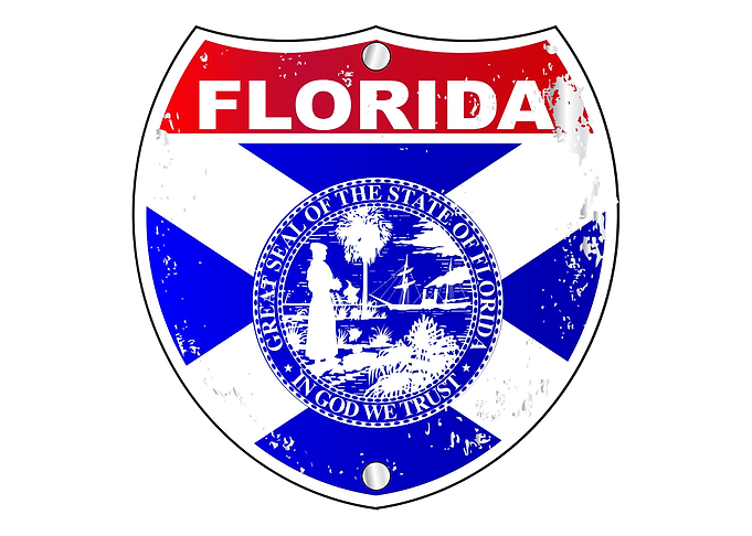 Florida Interstate Sign