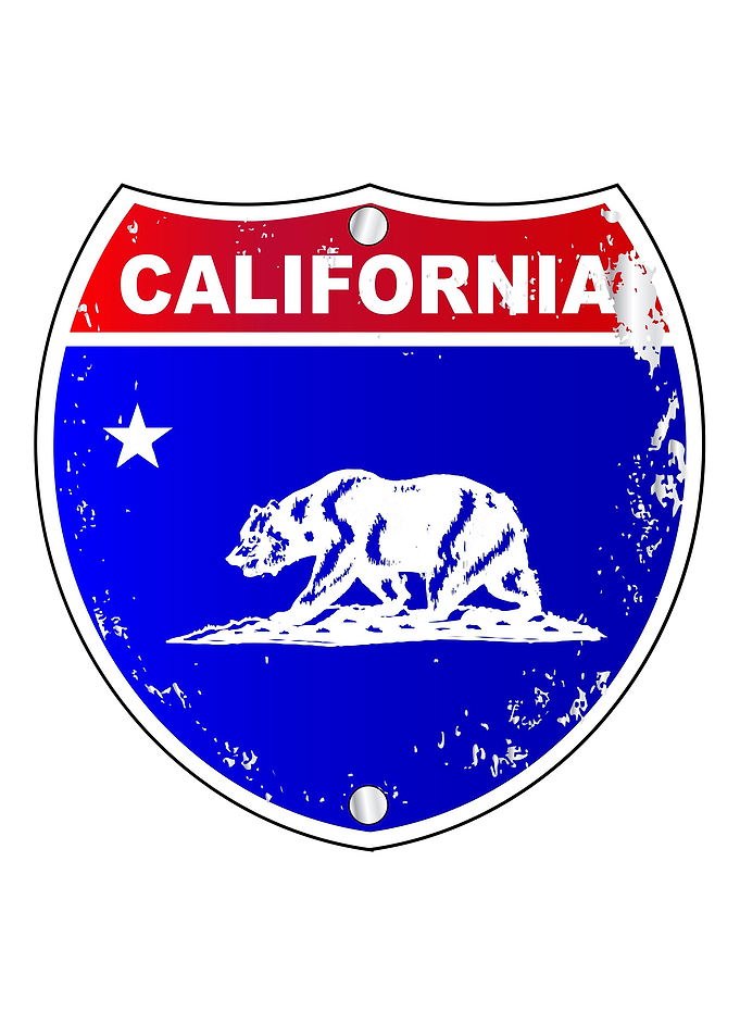 California Interstate Sign
