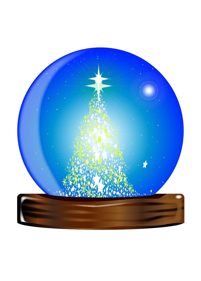 Christmas Globe Tree