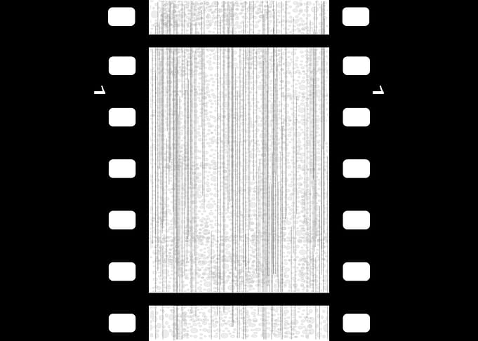 Old Blank Film Frame