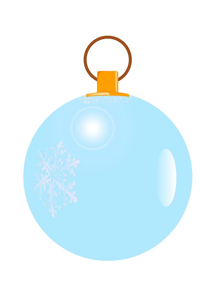 Blue Glass Globe