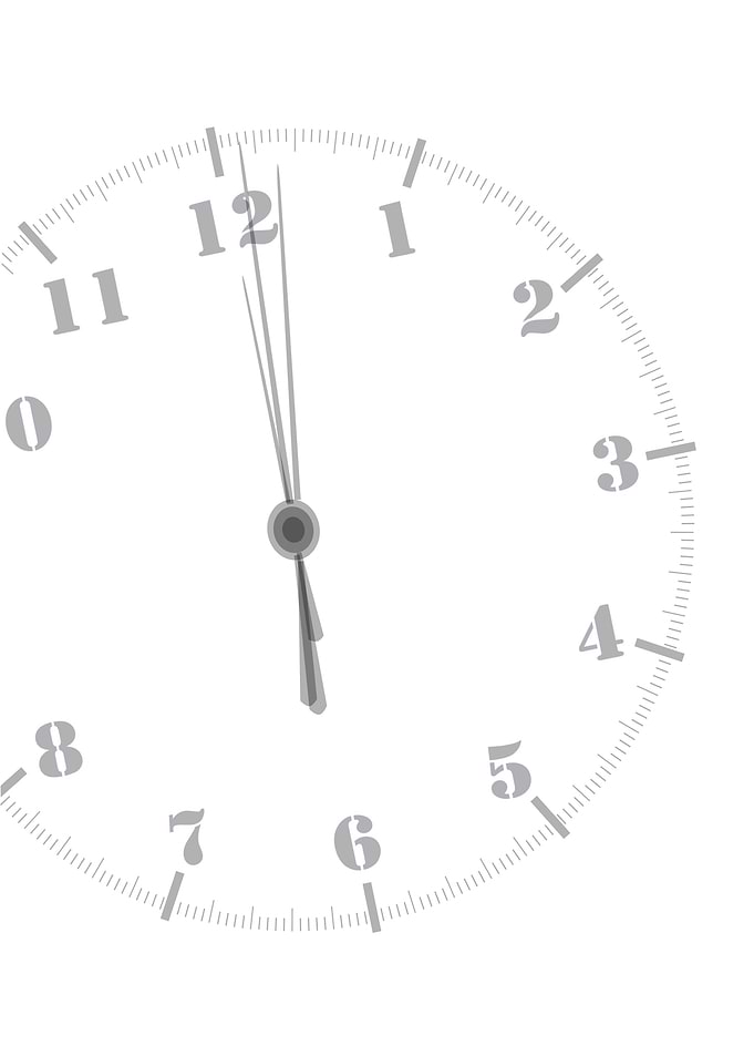 Midnight Clockface