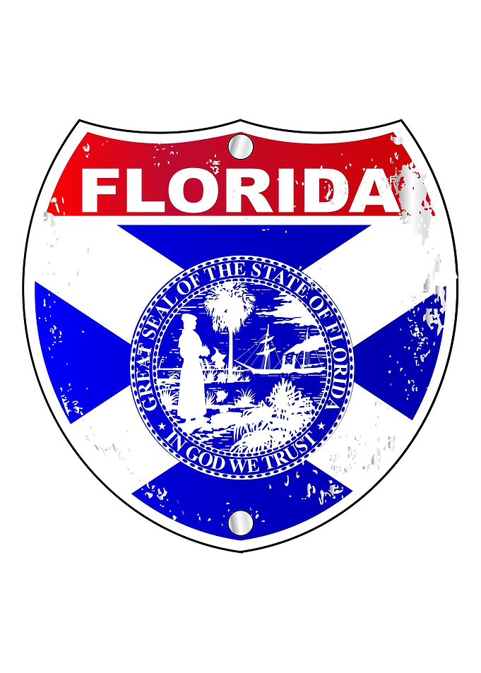 Florida Interstate Sign