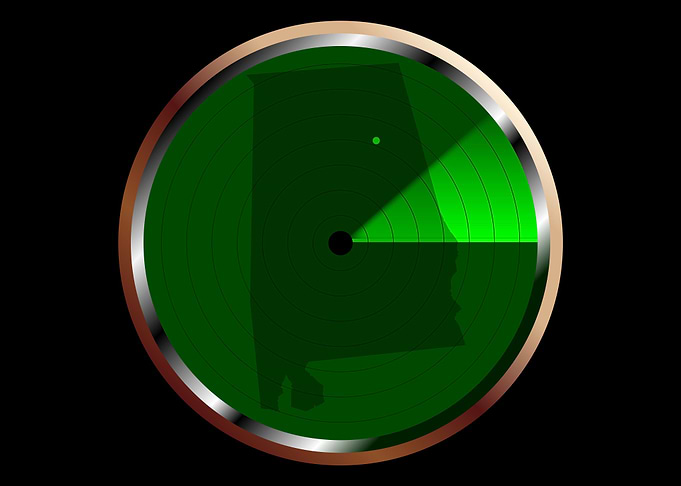 Radar on Alabama