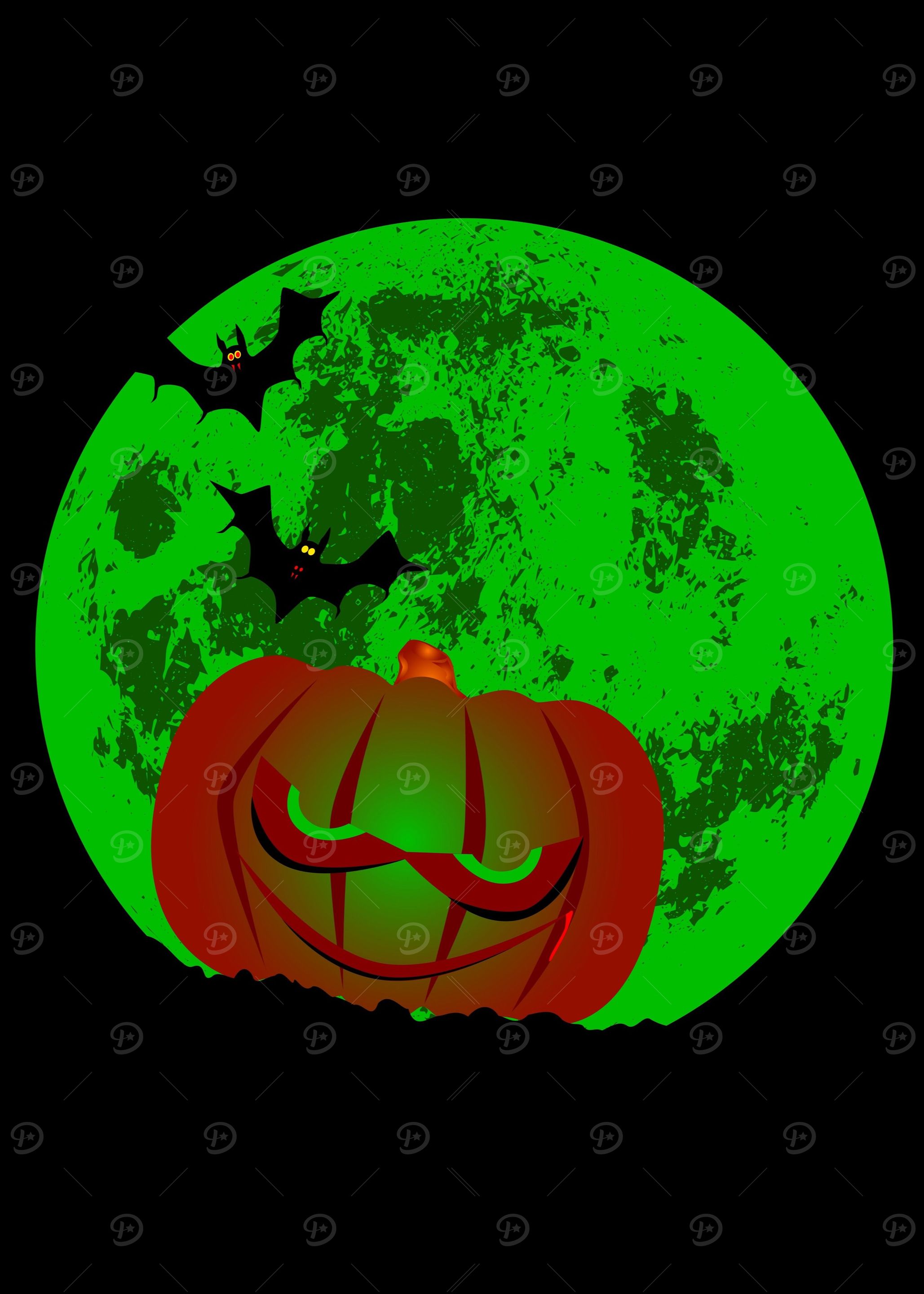 Full Halloween Moon