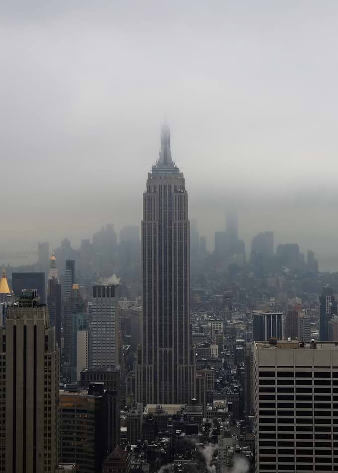 Grey Clouds over NYC