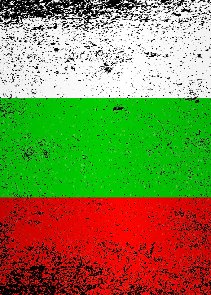 Flag of Bulgaria Grunge