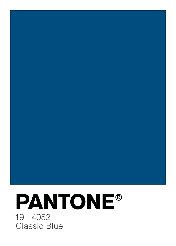 PANTONE Classic Blue