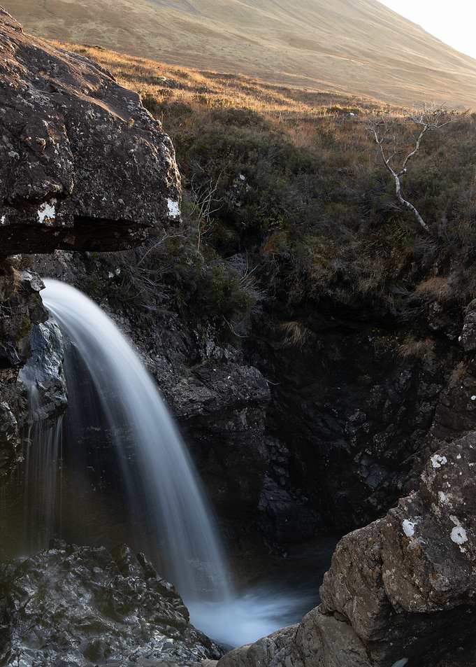 Down the canyon