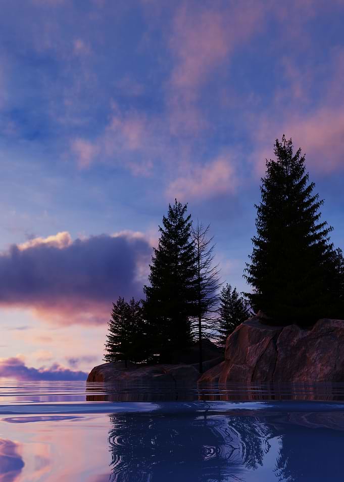 Rocky shores