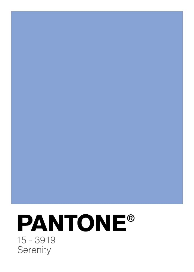 PANTONE Serenity