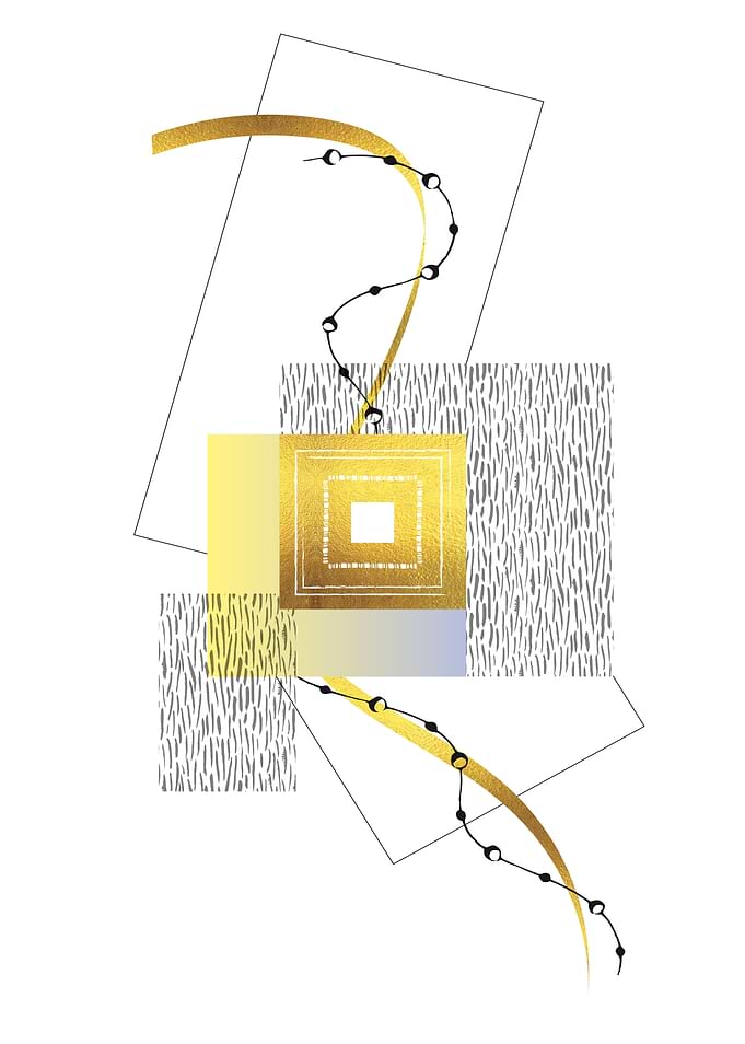 Posh Design No 2 gold