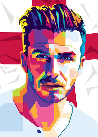 David Beckham in wpap